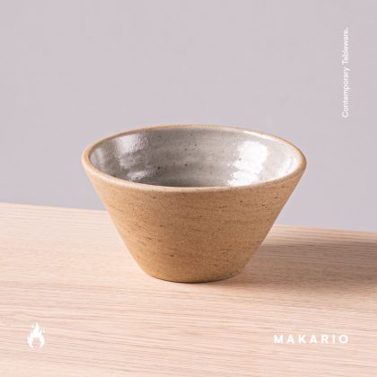 Tazon Conico 13cm x6cm-Pasta Oxido 10oz