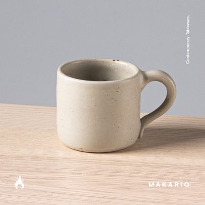 Taza Recta 8oz-Blanco Luna Semimate