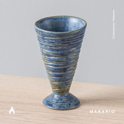 Copa Conica 10oz-Azul Mineral 10x17cm