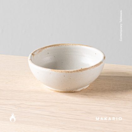 Tazon Chico Boleado con pata 11x5cm o Ramequin 8oz-Arena