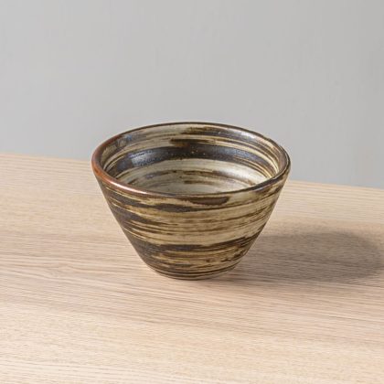 Tazon Conico 16oz 14cm x8cm-Blanco Espiral Cafe