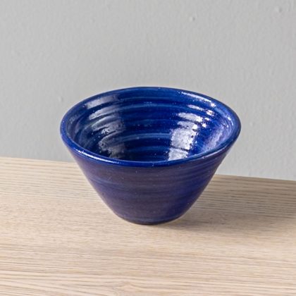 Tazon Conico 14cm x7cm 12oz-Azul Leche