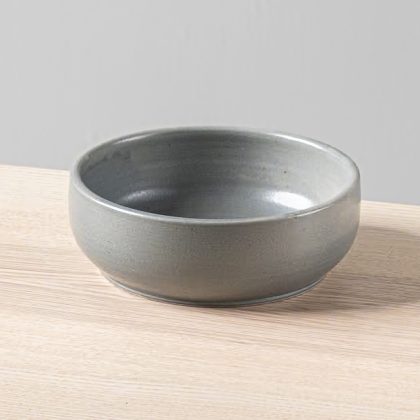 Plato Hondo 19cm x7cm con pata 32oz-Gris