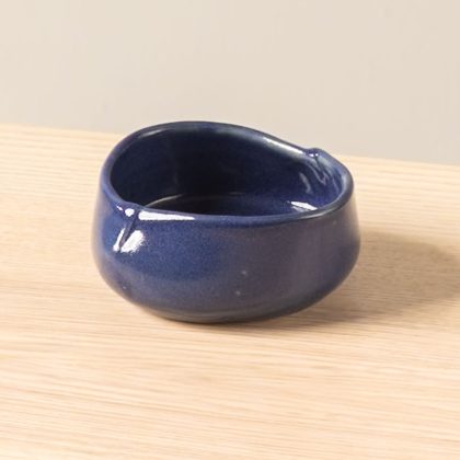 Tazon Chico Irregular 11cm x4cm o Ramequin Extendido 6oz-Azul