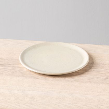 Plato Plano 23cm-Natural Brillante