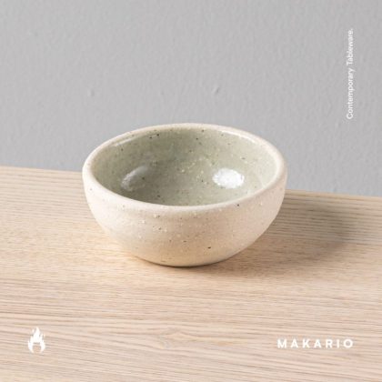 Tazon Chico Cuenco 11x4cm o Ramequin 6oz-Arcilla interior Natural Brillante