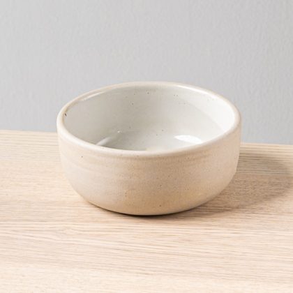 Tazon Curvo 16x7cm 16oz-Pasta Natural Interior Blanco Luna Semimate