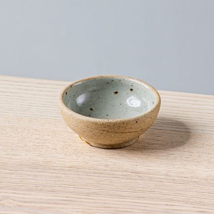 Ramequin Cuenco Con Pata 2oz-Pasta Oxido Interior Natural Brillante