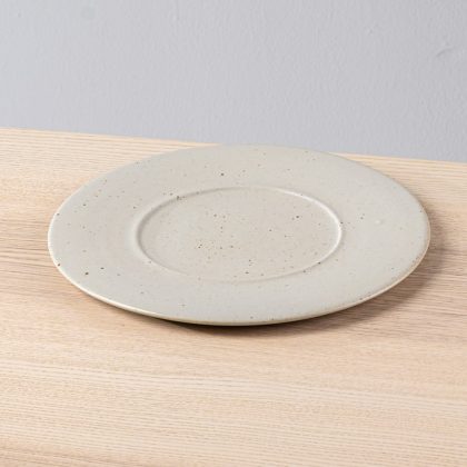 Plato Disco 28cm-Blanco Mate
