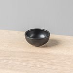 Ramequin Cuenco con Pata 2.5oz-Negro Mate