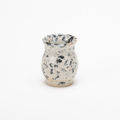 Jarrito 1oz-Blanco Jaspeado