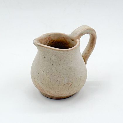 Jarrita con asa 4oz-Blanco Mate