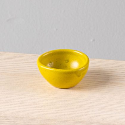 Ramequin Cuenco Irregular 2.5oz-Amarillo Mate