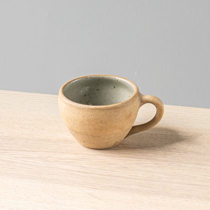 Taza Latte 10oz-Pasta Oxido Interior Natural Brillante