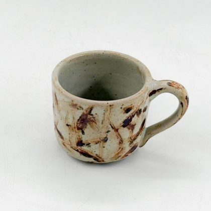 Taza Recta 8oz-Cafe Oxido Tallado