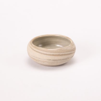 Ramequin Borde Curvo 10.5x4.5cm-Mezcla de pastas interior Natural Brillante