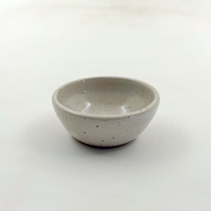 Ramequin cuenco 3oz-Blanco Semi Brillante