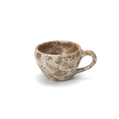 Taza Latte 12oz-Blanco y Cafe Mate