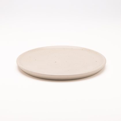 Plato Plano 28cm-Natural Brillante
