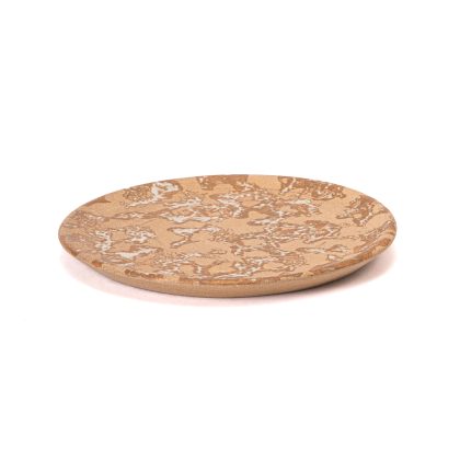 Plato Plano 19cm-Pasta Oxido y Arena