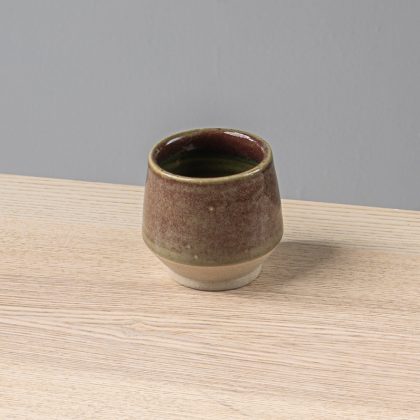 Vaso Angular 10oz-Cafe Azul Oxido